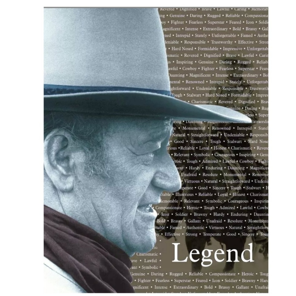 John Wayne LEGEND Tin sign